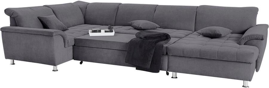 DOMO collection Zithoek Franzi optioneel met bedfunctie bedkast & hoofdsteunverstelling - Foto 2