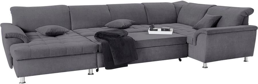 DOMO collection Zithoek Franzi optioneel met bedfunctie bedkast & hoofdsteunverstelling - Foto 2