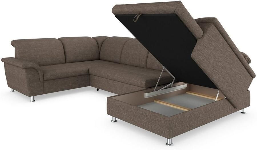 DOMO collection Zithoek Franzi optioneel met bedfunctie bedkast & hoofdsteunverstelling - Foto 5