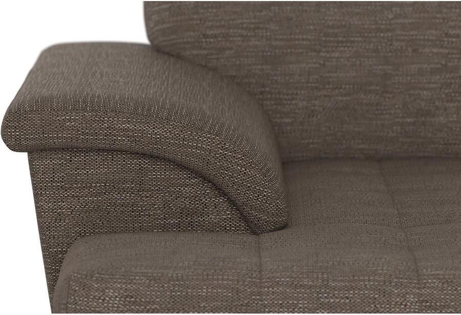 DOMO collection Zithoek Franzi optioneel met bedfunctie bedkast & hoofdsteunverstelling