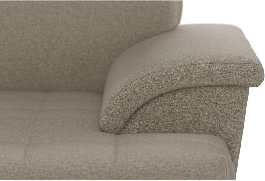DOMO collection Zithoek Franzi optioneel met bedfunctie bedkast & hoofdsteunverstelling - Foto 4