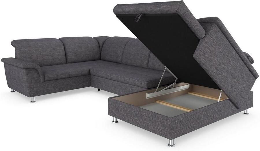 DOMO collection Zithoek Franzi optioneel met bedfunctie bedkast & hoofdsteunverstelling - Foto 6