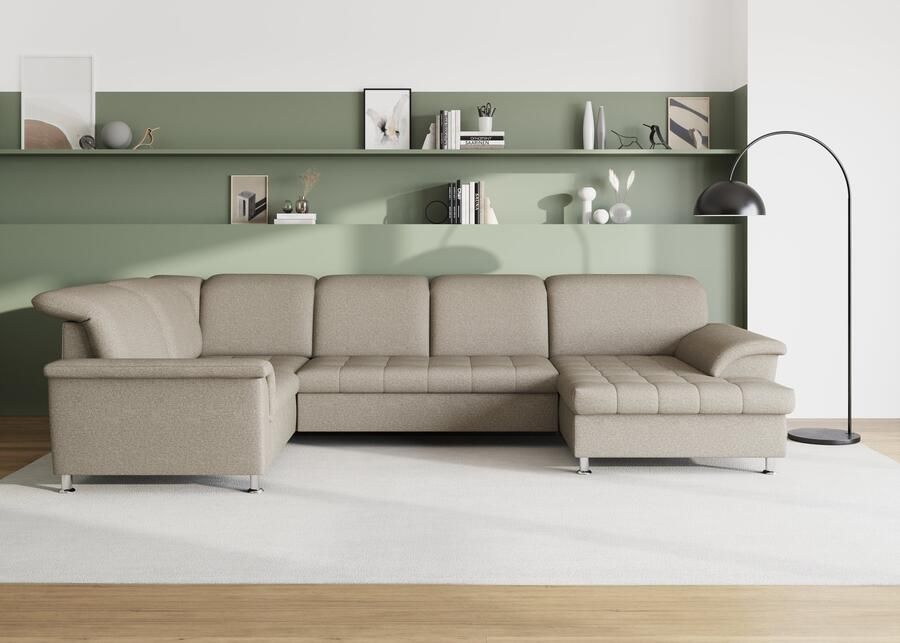DOMO collection Zithoek Franzi optioneel met bedfunctie bedkast & hoofdsteunverstelling