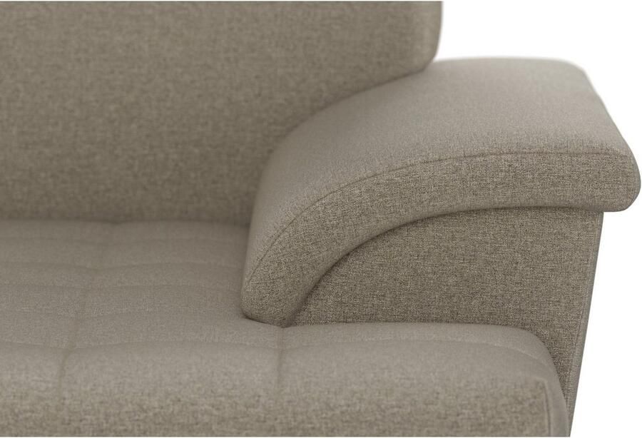 DOMO collection Zithoek Franzi optioneel met bedfunctie bedkast & hoofdsteunverstelling - Foto 3