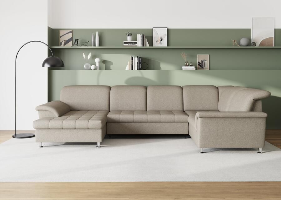 DOMO collection Zithoek Franzi optioneel met bedfunctie bedkast & hoofdsteunverstelling - Foto 1