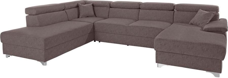 DOMO collection Zithoek Mira inclusief hoofdeinde-verstelling voor meer comfort U-vorm - Foto 5