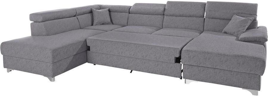 DOMO collection Zithoek Mira inclusief hoofdeinde-verstelling voor meer comfort U-vorm - Foto 6