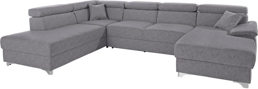DOMO collection Zithoek Mira inclusief hoofdeinde-verstelling voor meer comfort U-vorm - Foto 7