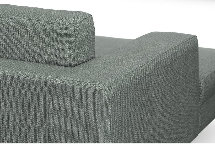 DOMO collection Zithoek Modica U-vorm actueel kubistisch design met 2 chaise longues veel ruimte - Foto 3