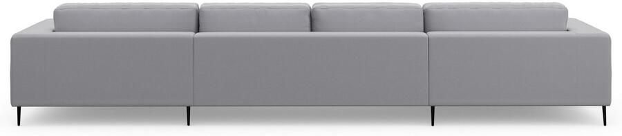 DOMO collection Zithoek Modica U-vorm XXL in een moderne look met 2 royale récamiers ook in cord - Foto 6