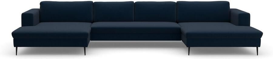 DOMO collection Zithoek Modica U-vorm actueel kubistisch design met 2 chaise longues veel ruimte - Foto 6