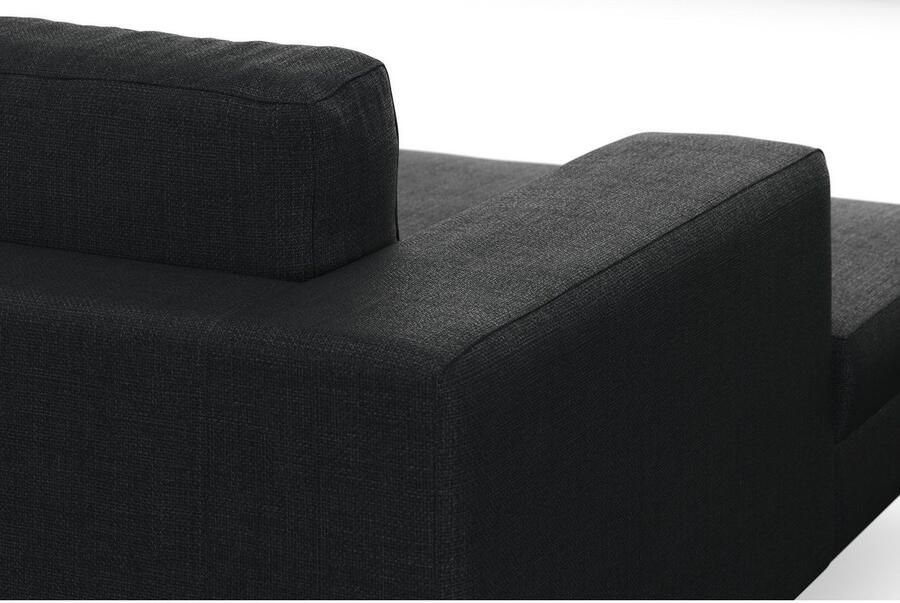 DOMO collection Zithoek Modica U-vorm actueel kubistisch design met 2 chaise longues veel ruimte - Foto 3