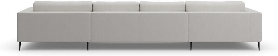 DOMO collection Zithoek Modica U-vorm actueel kubistisch design met 2 chaise longues veel ruimte - Foto 5