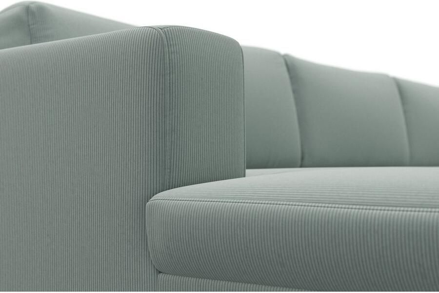 DOMO collection Zithoek Modica U-vorm actueel kubistisch design met 2 chaise longues veel ruimte - Foto 3