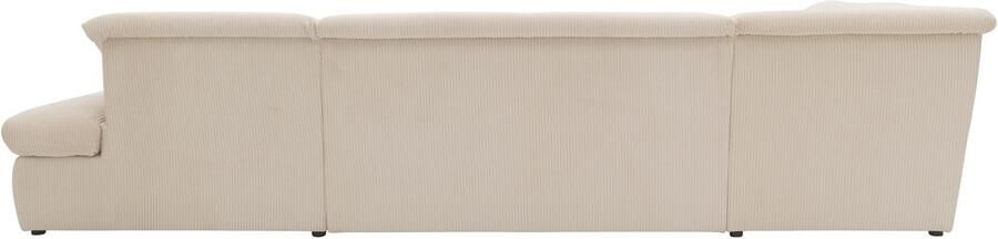 DOMO collection Zithoek Moric U-vorm ook in cord in xxl-formaat naar keuze met slaapfunctie en verstelbare armleuning - Foto 6