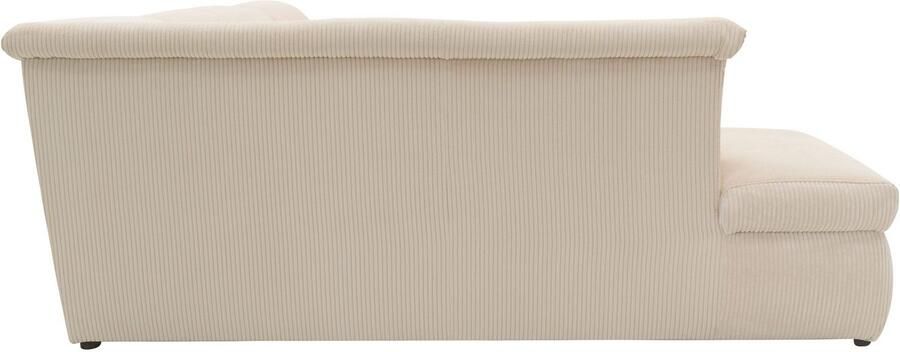 DOMO collection Zithoek Moric U-vorm ook in cord in xxl-formaat naar keuze met slaapfunctie en verstelbare armleuning - Foto 3