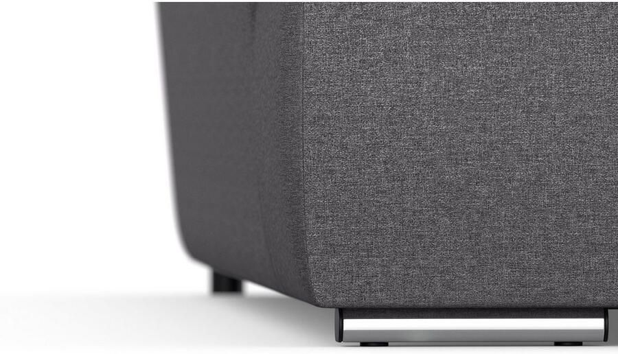 DOMO collection Zithoek Moric U-vorm ook in cord in xxl-formaat naar keuze met slaapfunctie en verstelbare armleuning - Foto 4