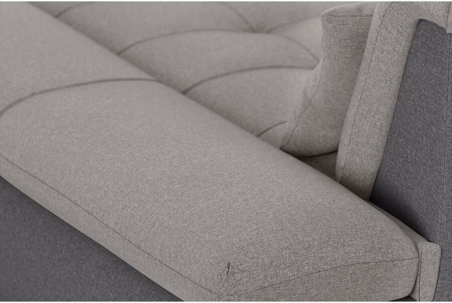 DOMO collection Zithoek Moric U-vorm ook in cord in xxl-formaat naar keuze met slaapfunctie en verstelbare armleuning - Foto 2