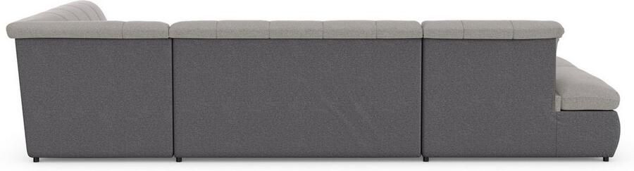 DOMO collection Zithoek Moric U-vorm ook in cord in xxl-formaat naar keuze met slaapfunctie en verstelbare armleuning - Foto 9