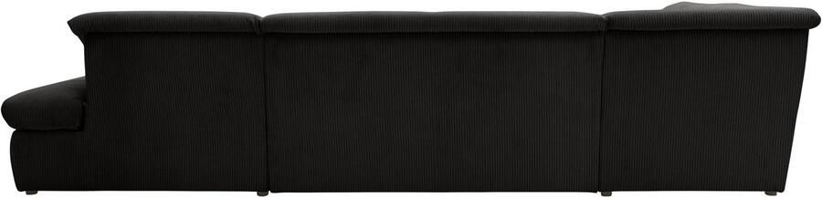 DOMO collection Zithoek Moric U-vorm ook in cord in xxl-formaat naar keuze met slaapfunctie en verstelbare armleuning - Foto 5