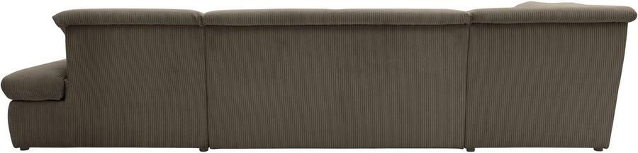 DOMO collection Zithoek Moric U-vorm ook in cord in xxl-formaat naar keuze met slaapfunctie en verstelbare armleuning - Foto 5