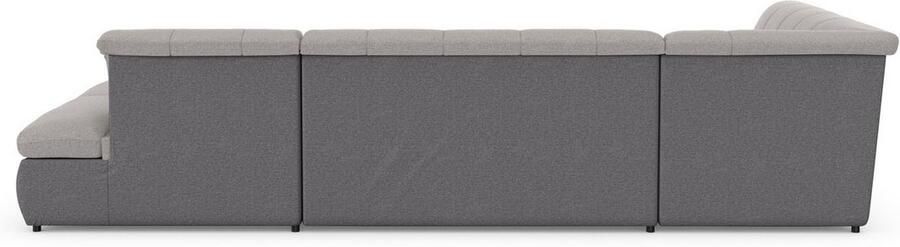 DOMO collection Zithoek Moric U-vorm ook in cord in xxl-formaat naar keuze met slaapfunctie en verstelbare armleuning - Foto 7