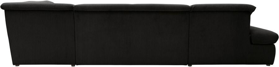 DOMO collection Zithoek Moric U-vorm ook in cord in xxl-formaat naar keuze met slaapfunctie en verstelbare armleuning - Foto 5