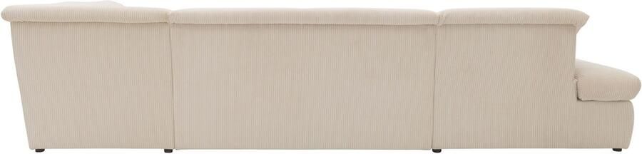 DOMO collection Zithoek Moric U-vorm ook in cord in xxl-formaat naar keuze met slaapfunctie en verstelbare armleuning - Foto 6