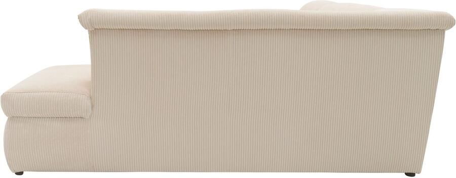 DOMO collection Zithoek Moric U-vorm ook in cord in xxl-formaat naar keuze met slaapfunctie en verstelbare armleuning - Foto 3