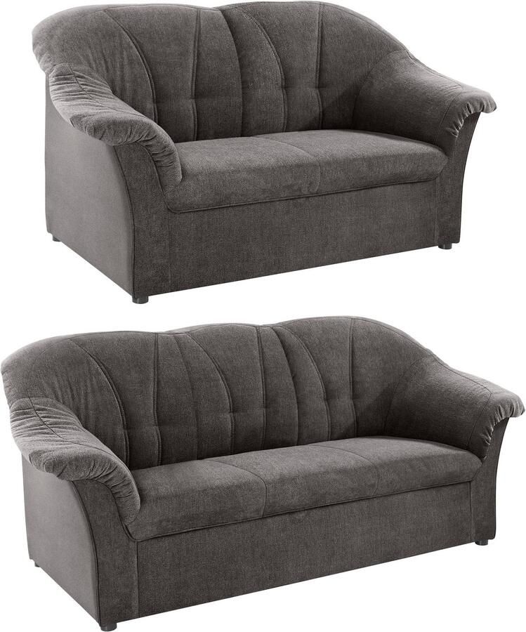 DOMO collection Zithoek Pegnitz 3-zits & 2-zits set (set) - Foto 2