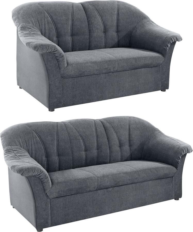 DOMO collection Zithoek Pegnitz 3-zits & 2-zits set (set) - Foto 2