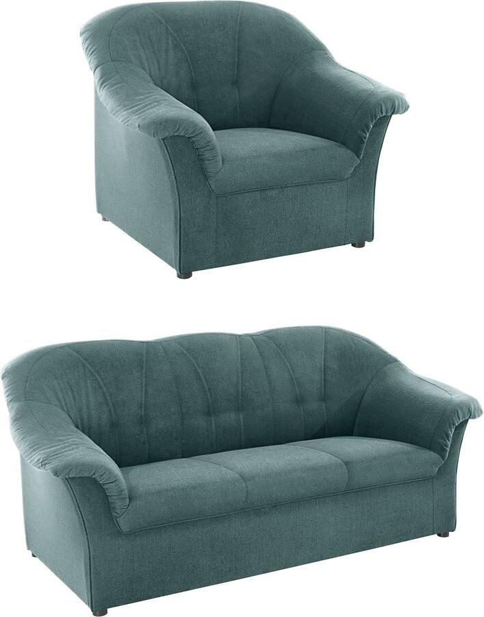 DOMO collection Zithoek Pegnitz Fauteuil en 3-zits (set) - Foto 3