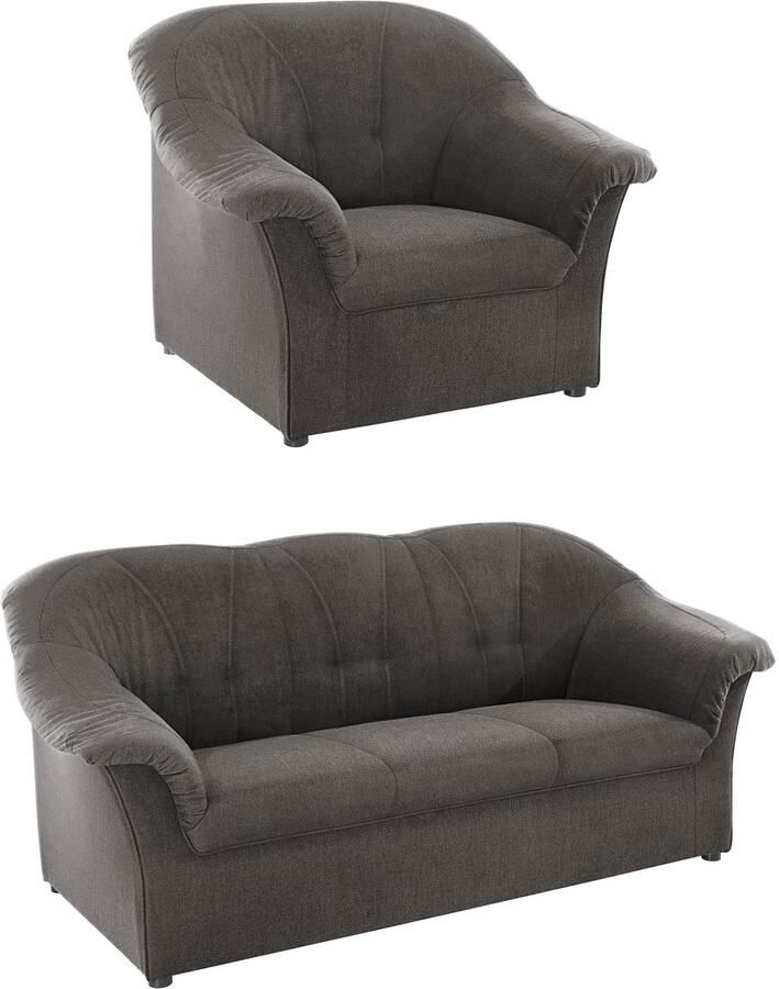 DOMO collection Zithoek Pegnitz Fauteuil en 3-zits (set) - Foto 3