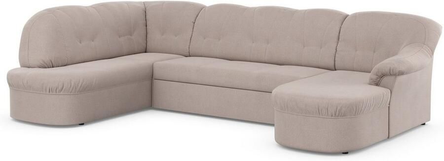 DOMO collection Zithoek Pegnitz tijdloos en modern met aantrekkelijke rugstepping U-vorm - Foto 4