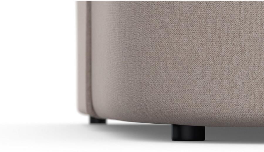 DOMO collection Zithoek Pegnitz tijdloos en modern met aantrekkelijke rugstepping U-vorm - Foto 2