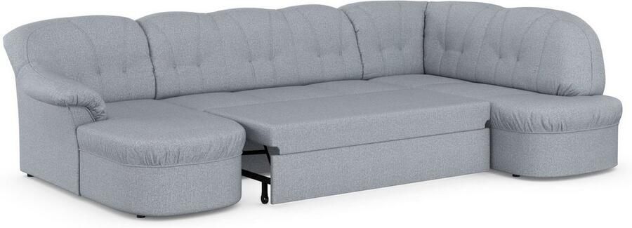 DOMO collection Zithoek Pegnitz tijdloos en modern met aantrekkelijke rugstepping U-vorm - Foto 6