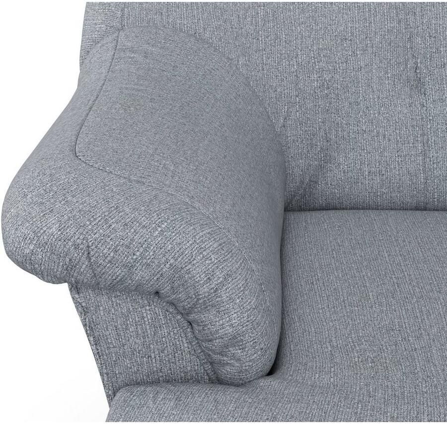 DOMO collection Zithoek Pegnitz tijdloos en modern met aantrekkelijke rugstepping U-vorm