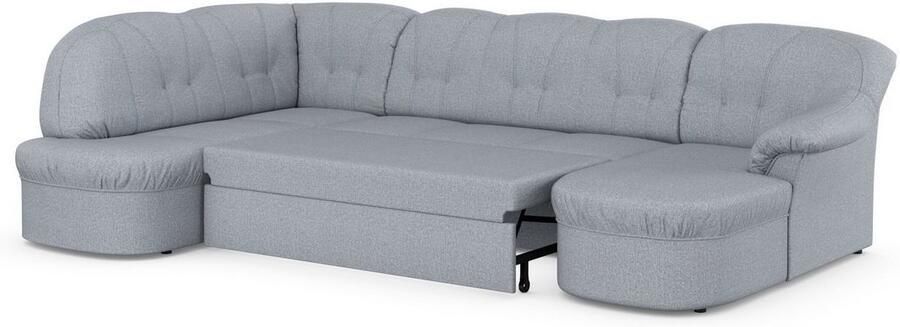 DOMO collection Zithoek Pegnitz tijdloos en modern met aantrekkelijke rugstepping U-vorm - Foto 5