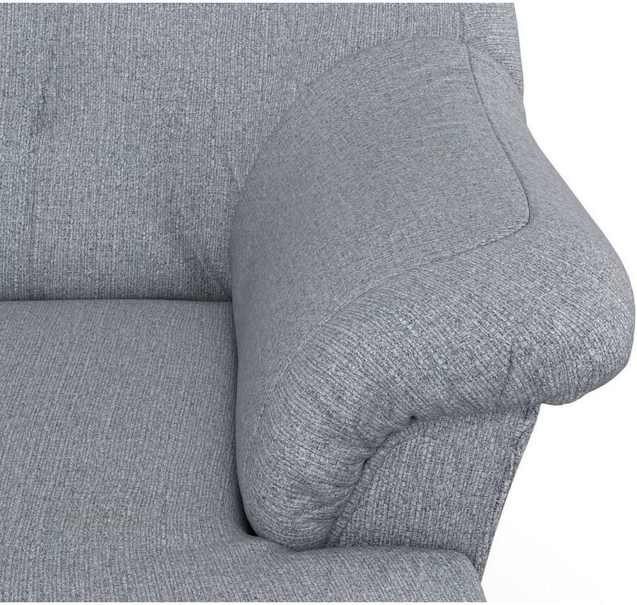 DOMO collection Zithoek Pegnitz tijdloos en modern met aantrekkelijke rugstepping U-vorm