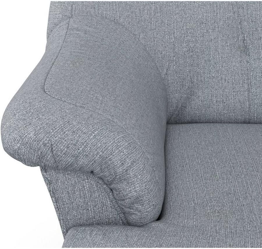 DOMO collection Zithoek Pegnitz tijdloos en modern met aantrekkelijke rugstepping U-vorm