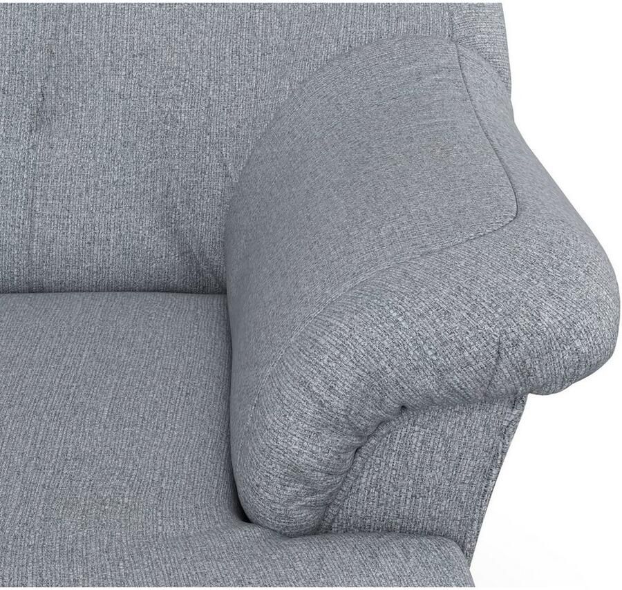 DOMO collection Zithoek Pegnitz tijdloos en modern met aantrekkelijke rugstepping U-vorm