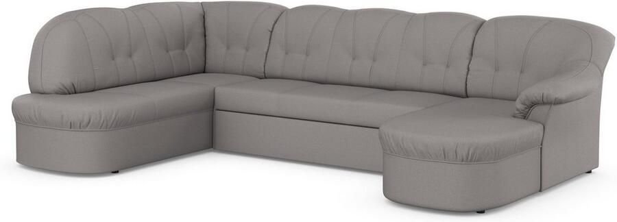 DOMO collection Zithoek Pegnitz tijdloos en modern met aantrekkelijke rugstepping U-vorm - Foto 5