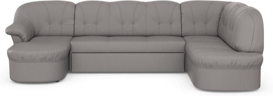 DOMO collection Zithoek Pegnitz tijdloos en modern met aantrekkelijke rugstepping U-vorm