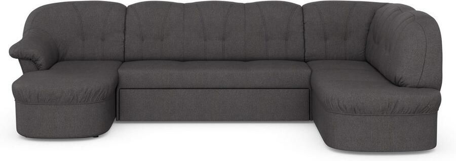 DOMO collection Zithoek Pegnitz tijdloos en modern met aantrekkelijke rugstepping U-vorm