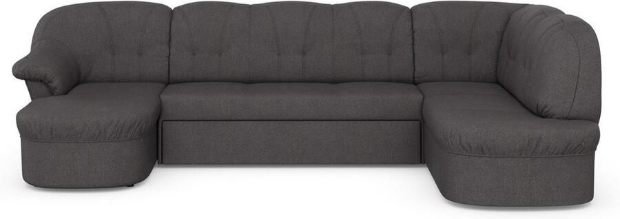 DOMO collection Zithoek Pegnitz tijdloos en modern met aantrekkelijke rugstepping U-vorm