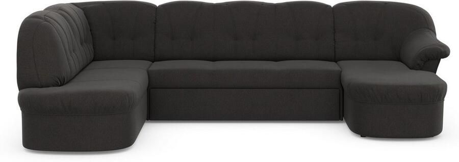 DOMO collection Zithoek Pegnitz tijdloos en modern met aantrekkelijke rugstepping U-vorm