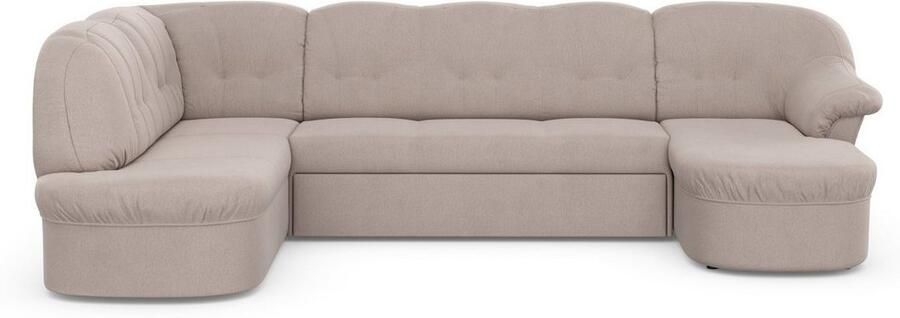 DOMO collection Zithoek Pegnitz tijdloos en modern met aantrekkelijke rugstepping U-vorm - Foto 5