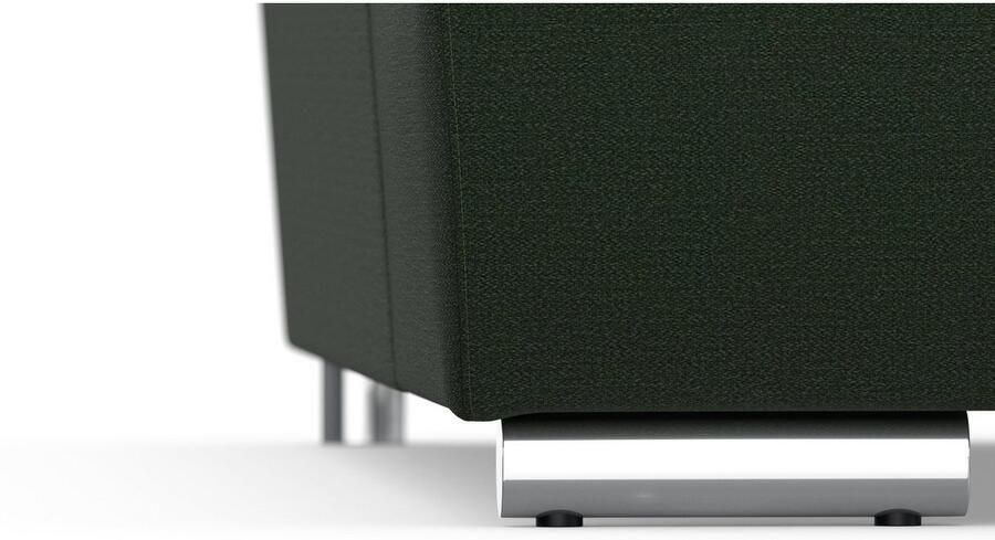 DOMO collection Zithoek Treviso inclusief sierkussen moderne stiksels XXL: B D H: 364 201 83 cm naar keuze met slaapfunctie in vele soorten bekleding ook in cord u-model