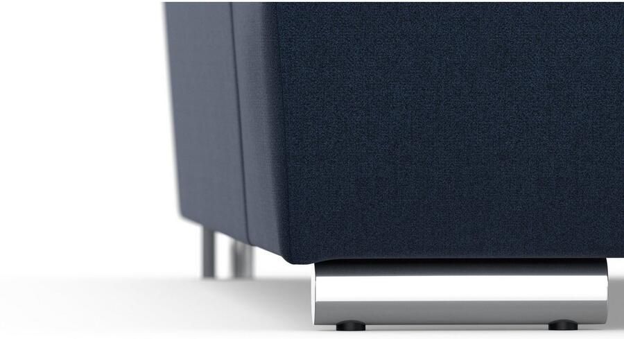 DOMO collection Zithoek Treviso inclusief sierkussen moderne stiksels XXL: B D H: 364 201 83 cm naar keuze met slaapfunctie in vele soorten bekleding ook in cord u-model