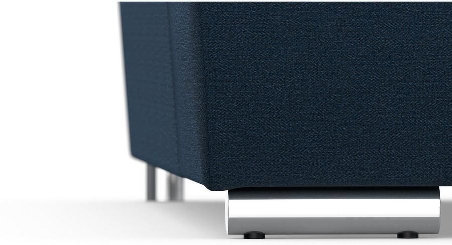 DOMO collection Zithoek Treviso inclusief sierkussen moderne stiksels XXL: B D H: 364 201 83 cm naar keuze met slaapfunctie in vele soorten bekleding ook in cord u-model